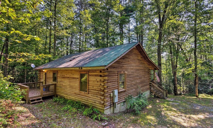 Brevard Cottage | Cedar Mountain Log Cabin: 4 Mi Dupont State Forest
