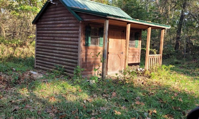 Freedom Cabin | Celtic Glen Farm Stay - Mini Log Cabinn