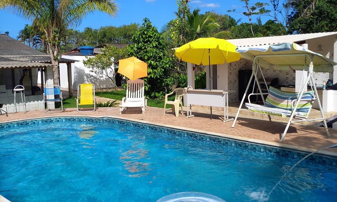 Peruibe House | Chácara Sítio casa Peruíbe heated swimming pool sauna and hydromassage. Consult