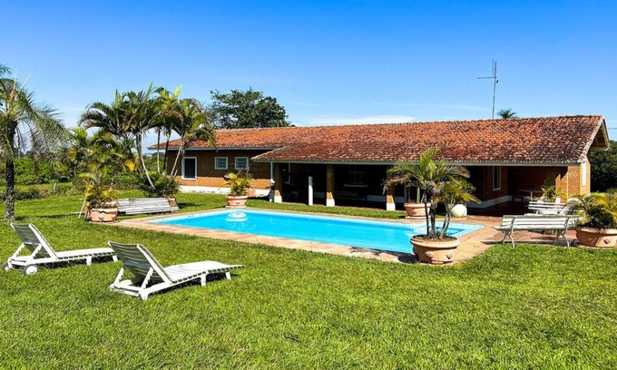Seccao A House | Chácara com piscina e lazer em Holambra/SP