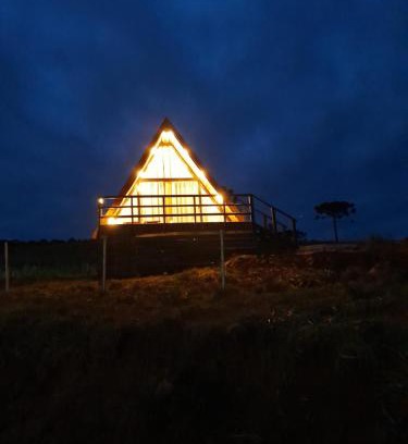 Bom Jardim da Serra Cabin | Chalé A-Frame da Fazenda