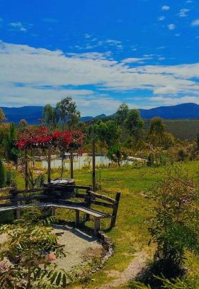 Ibicoara Ski Chalet | Chalé bom jardim