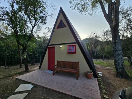 Itirapina Cabin | Chalé na Pousada Hortelã-Pimenta