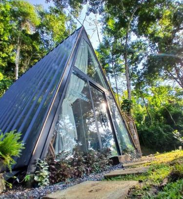 Paraty Ski Chalet | Chalé Suiço Blue Lemon ECO Paraty RJ, vista para o mar