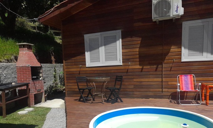 Gravatal Cabin | Chale Sol da Montanha em Termas Gravatal