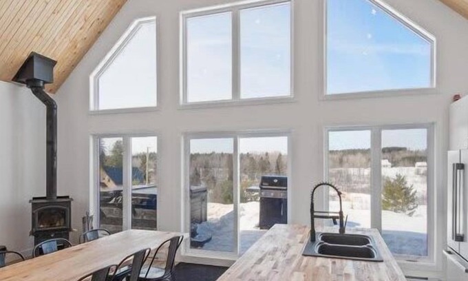 Mauricie Ski Chalet | Chalet Natura - 3A | SPA | avec accès à la rivière