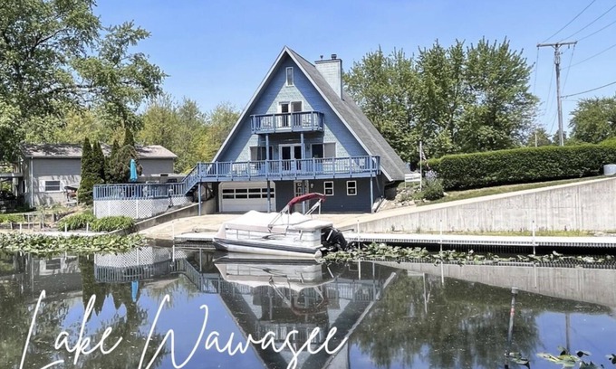 Enchanted Hills House | Channel Front A-frame Retreat