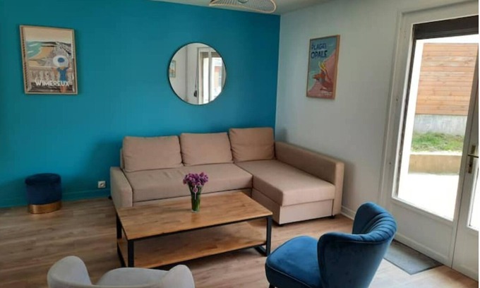 Wimille House | Charmante Maison 8 Personnes à 2 pas de Wimereux