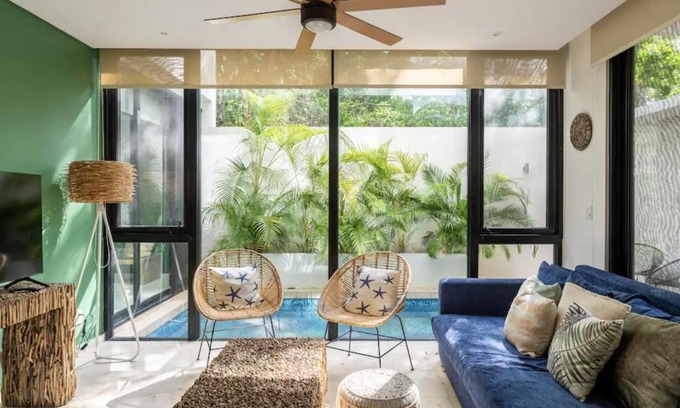 Zama Apartment | Charming 1 bedroom with private pool in Aldea Zama