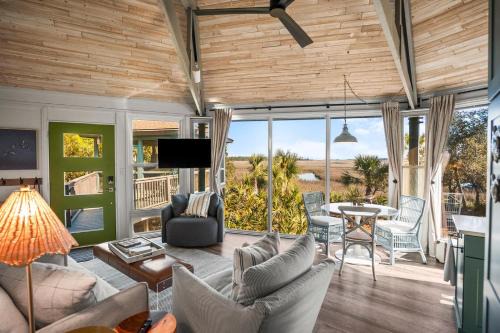 Saint Helena Island House | Charming 2-Bed, 2-Bath Home, Resort Access and Golf Cart Included!