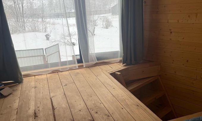 Almaty Ski Chalet | Charming 2-bedroom chalet with AC, WiFi in nice Almaty with Mountain View