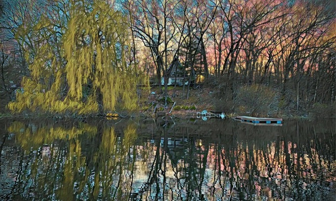 Twin Lake House | Charming A-Frame on great fishing lake and state trail
