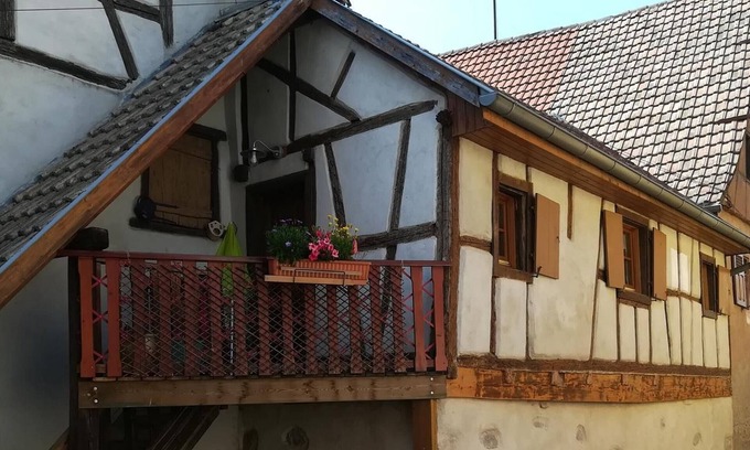 Pfaffenheim Cottage | Charming Alsatian Cottage: Cozy Loft, Terrace, Near Colmar Wine Route