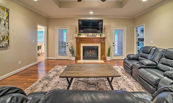 Columbus House | Charming Columbus Home w/ Game Room, Near AFB!