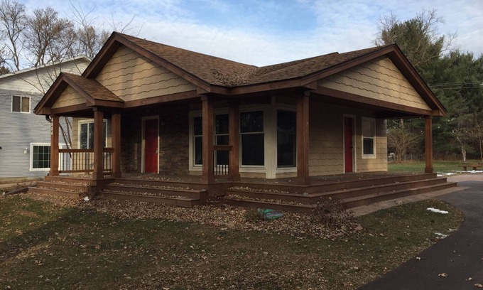 White Bear Lake House | Charming cottage with views from the porch of Birch Lake near White Bear Lake Mn