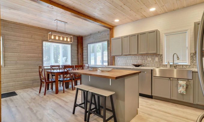 Gaylord Cabin | Charming Home Near Downtown and Golf Courses
