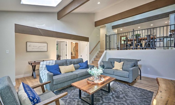 Placerville House | Charming Placerville Retreat with Deck and Grill!