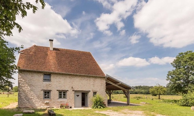 Saint-Sulpice Cottage | Charming renovated farmhouse with covered terrace and garden, perfect for cyclists