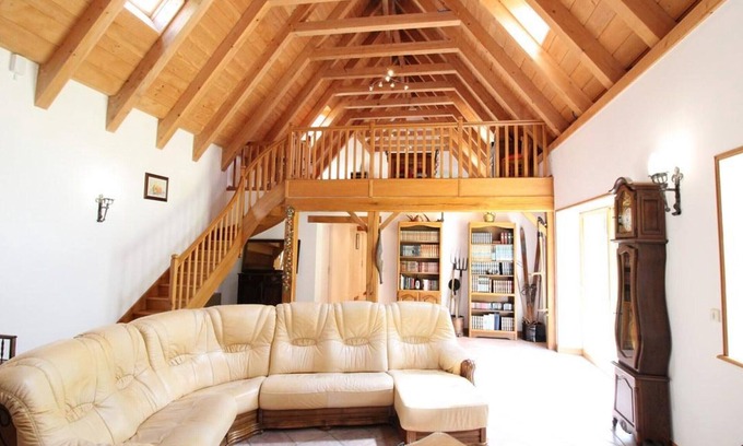 Veze Cottage | Charming Spacious House in Peaceful Auvergne with Garden, BBQ, WiFi, and Fireplace
