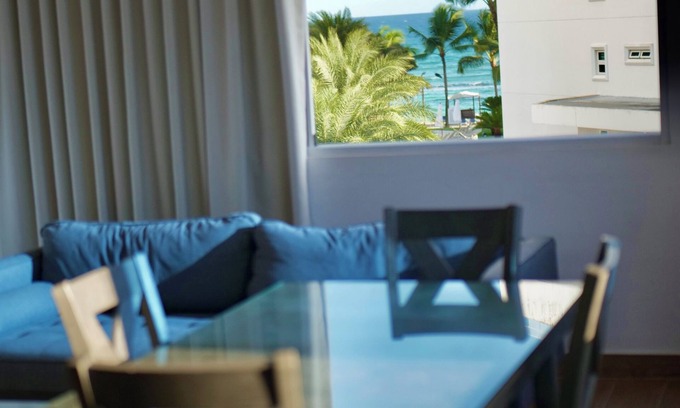 Juan Dolio Apartment | Charming studio in enchanting Playa Juan Dolio with AC, WiFi-1Br-1Bds-3Px