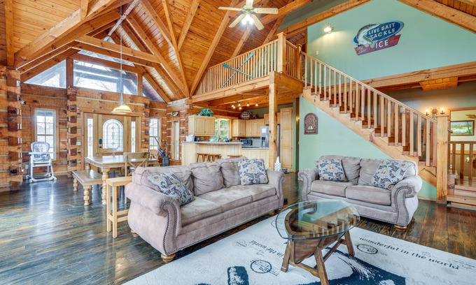 Bean Station Cabin | Cherokee Lake Cabin w/Deck & Kayaks!