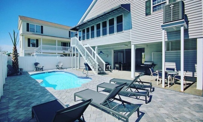 Cherry Grove Beach House | Cherry Grove/North Myrtle Beach Luxury Vacation Home, Private Pool, Pet Friendly