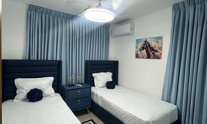 Llanos de Gurabo I Apartment | Chic Urban Retreat Pool Gym Free Parking Playground