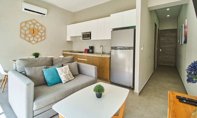 Zazil-ha Resort | Chic & Homely Apartment | Playa del Carmen | Near 5th Av. & The Most Beautiful Beaches