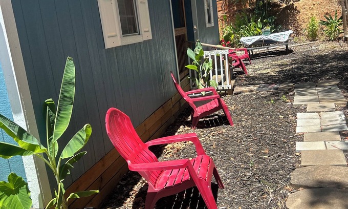 Riverdale Apartment | Chic tiny house with 2 bedrooms and 2 bathrooms. Perfect for an overnight stay.