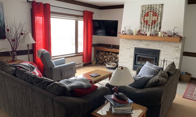 Mont-Tremblant Condo | CITQ-300852 Algonquin, True Ski-in Ski-out, All the Comfort You Need