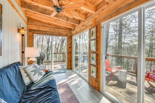 Clayton House | Classy Clayton Home with Views Less Than 1 Mi to Downtown!