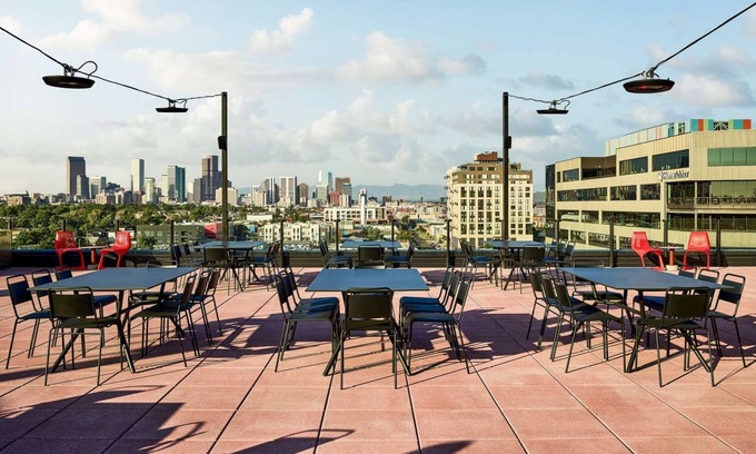 Cole Hotel | Close to Coors Field + Kitchen. Bar. Playroom.