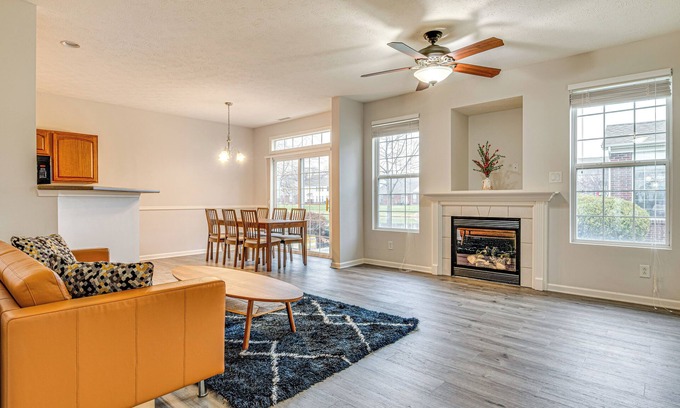 Carmel House | Close to Main Street: Townhome in Zionsville