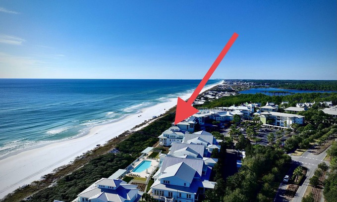 Gulf District Condo | CLOSEST LUXURY CONDO to Private BEACH &CLUB! 5 star rated! Nov. Dec. SPECIALS