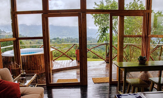 San Francisco Cabin | GLAMPING/CABAÑA CON JACUZZI PRIVADO