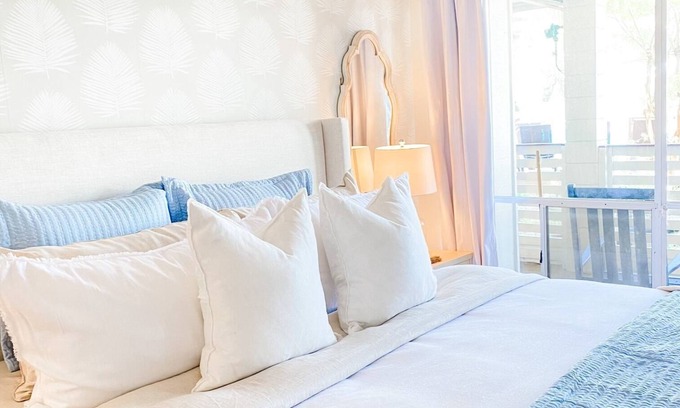 Saint Helena Island Apartment | Coastal Elegance. Poolside. Just steps from the beach! Cards available.