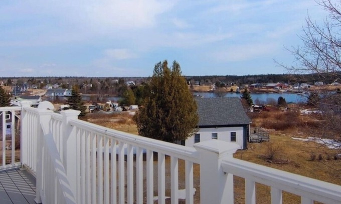 Winter Harbor Apartment | Coastal View 2 bedroom Apartment with Private Balcony in Winter Harbor, Maine