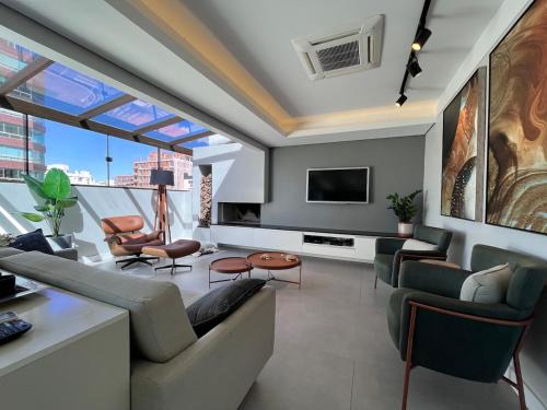 Capao da Canoa Apartment | Cobertura Duplex Vista para o Mar e Serra