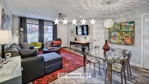 Cherry House | Comfortable and stylish condo near Myers Park