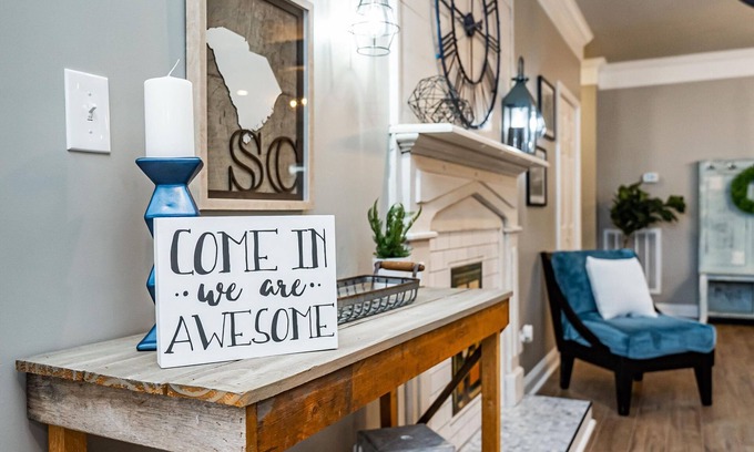 Laurens Cottage | Comfortable Cottage Downtown w/Fire Pit-Walk to Dining/Taproom/Coffee Shop