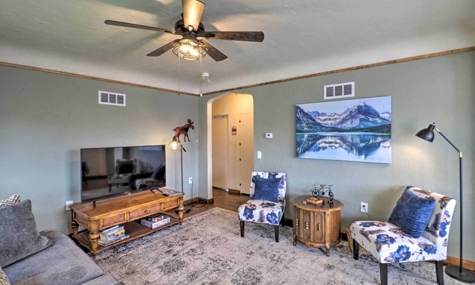 Kalispell House | Comfy & Cozy Kalispell Home: Walk to Downtown