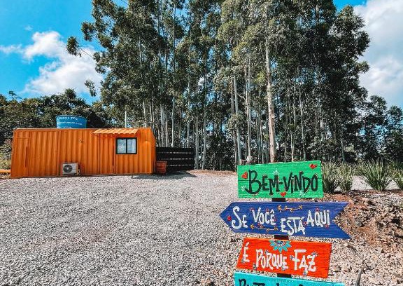 Flores da Cunha House | Container ABOBORA na natureza da Serra Gaúcha