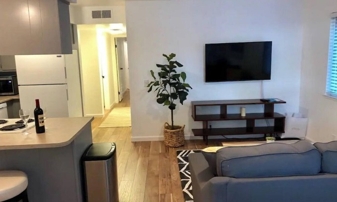 Chico Apartment | Contemporary Suite in the Heart of Downtown Chico