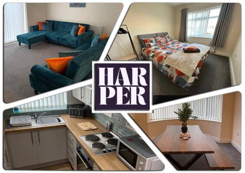 Deeside Apartment | Contractor & Work Hub - 3BR House for Long Stays, Sleeps 7