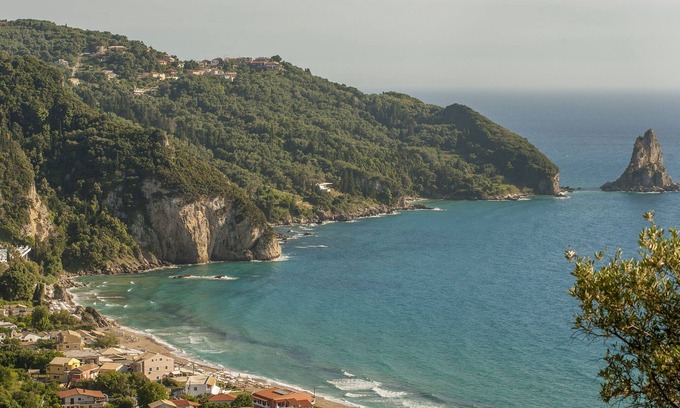 Agios Gordios Apartment | Corfu Delphi Studio 8 sea view