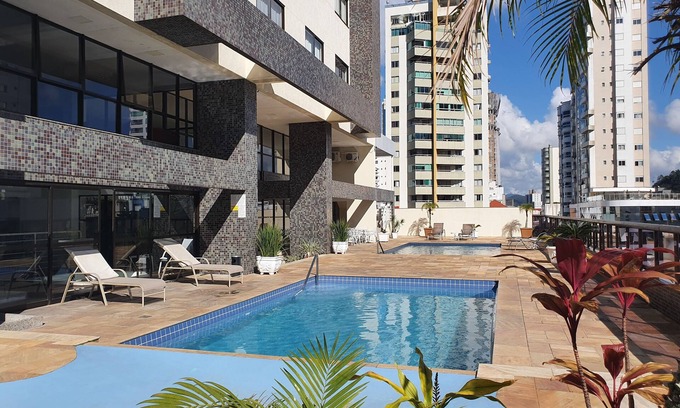 Centro Apartment | COSTA SUL 1705, SWIMMING POOLS, CLIMATIZADO, SAC/SCREEN, WIFI, TVA, PRÓX AO MAR, CENTRO