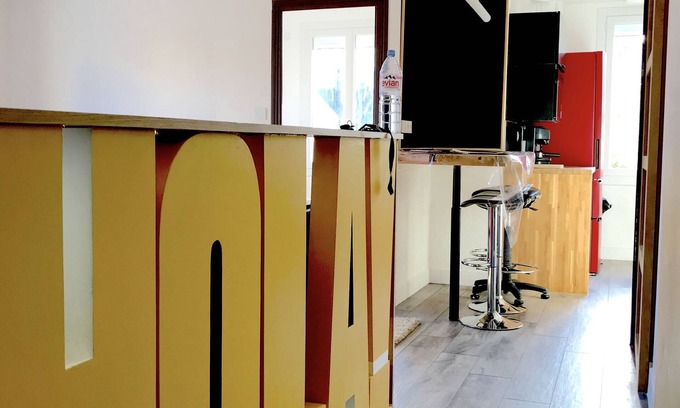 Les Platanes Apartment | cosy design 60m2 apartment 2 bedrooms 4 personnes next to canet beach