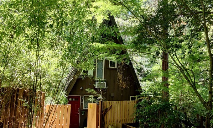 Felton Cottage | Cottage on the Creek/Nestled Under the Redwoods