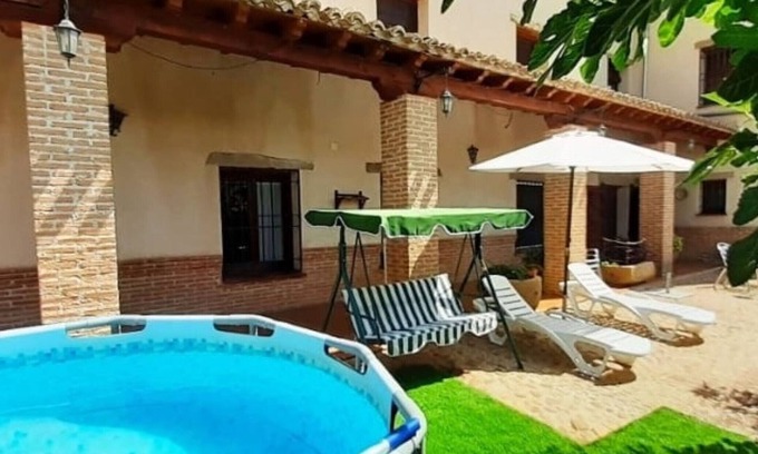 Aldeanueva de Barbarroya House | Country House 'Casa Rural La Era' with Mountain View, Wi-Fi and Air Conditioning