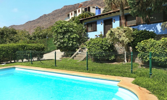 Mogan Villa | Country Cabin "Finca Nim 2" on a Farm with Mountain View, Pool & Wi-Fi